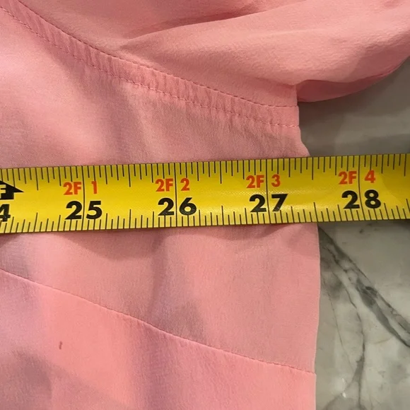 Talbots women’s Casual Long-Sleeve Button-Down Shirt — Pink 3XL - Picture 5 of 7